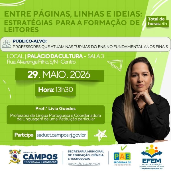 Entre Páginas, Linhas E Ideias: Estratégias Para a Formação De Leitores