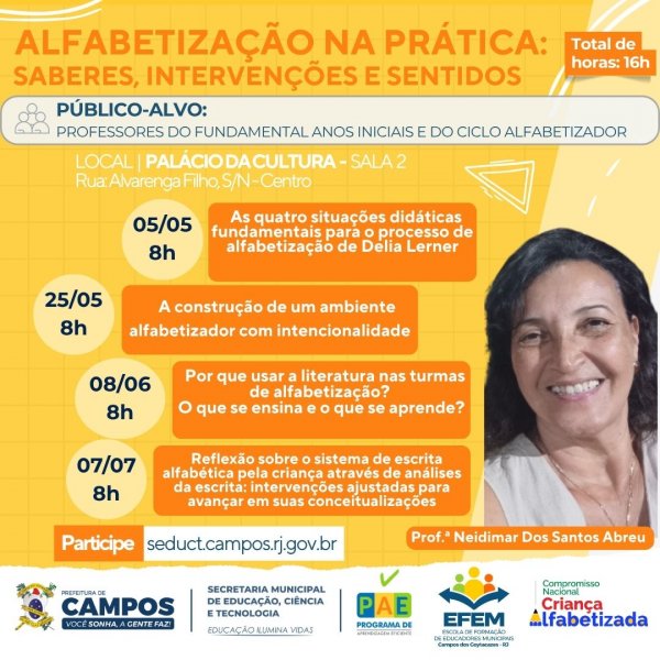 Alfabetização na Prática: Saberes, Intervenções e Sentidos