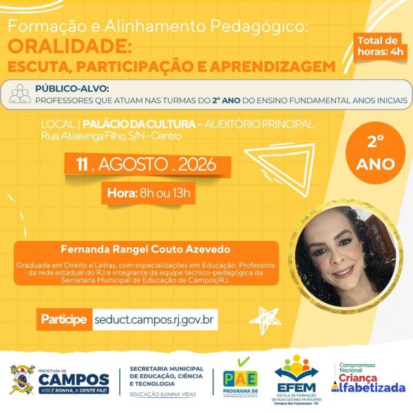 Formação e Alinhamento Pedagógico: 2º Ano