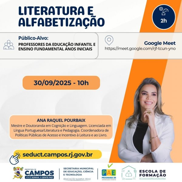 LITERATURA E ALFABETIZAÇÃO 