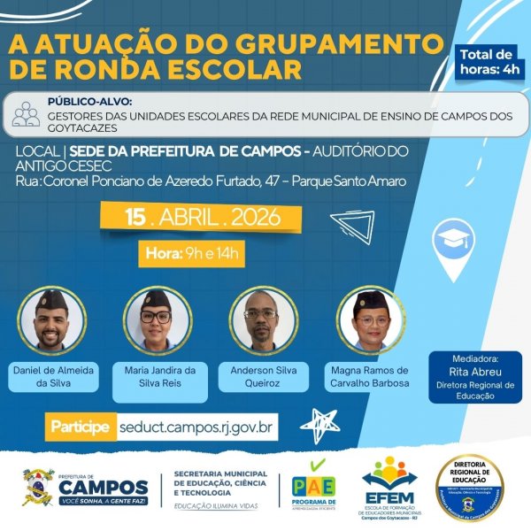 A Atuação do Grupamento de Ronda Escolar