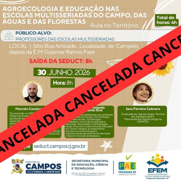 Agroecologia e Educação nas Escolas Multisseriadas do Campo, das Águas e das Florestas 