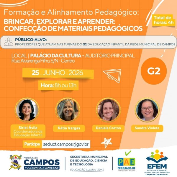Formação e Alinhamento Pedagógico: G2