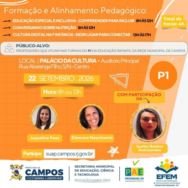 Alinhamento e Formação Pedagógica: P1