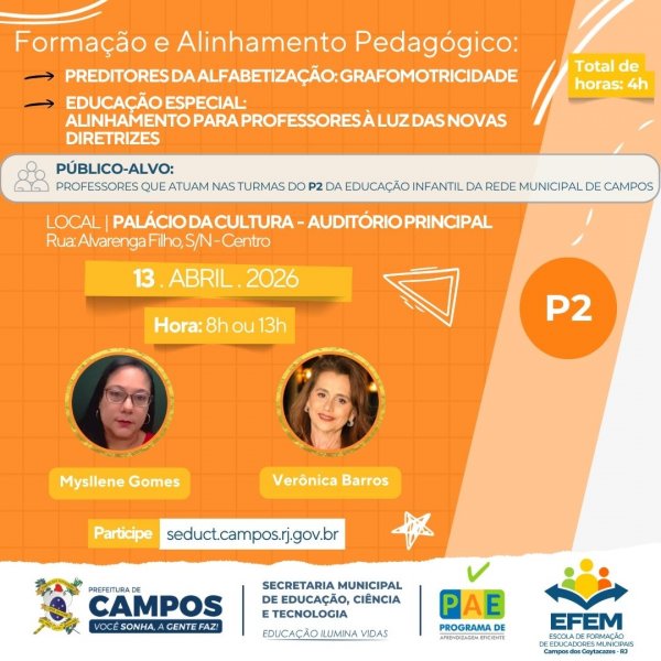 Formação e Alinhamento Pedagógico: P2