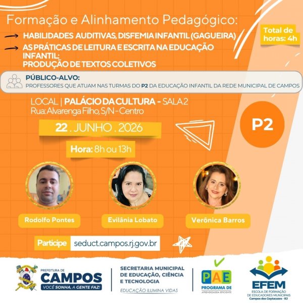 Alinhamento e Formação Pedagógica: P2
