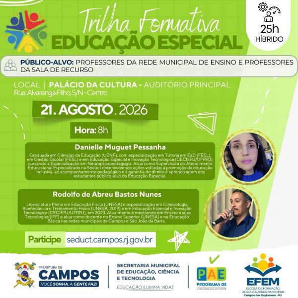 Trilha Formativa da Educação Especial