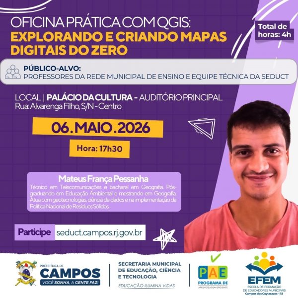 Oficina Prática com QGIS: Explorando e Criando Mapas Digitais do Zero