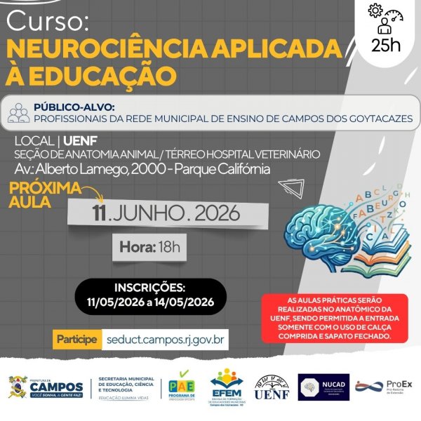 Curso: Neurociência Aplicada à Educação