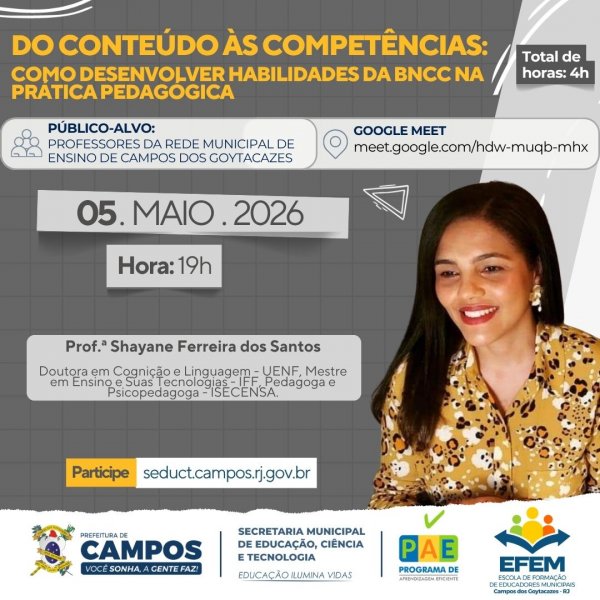 Do Conteúdo às Competências: Como Desenvolver Habilidades da BNCC na Prática Pedagógica