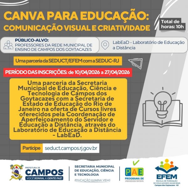CANVA PARA EDUCAÇÃO: COMUNICAÇÃO VISUAL E CRIATIVIDADE