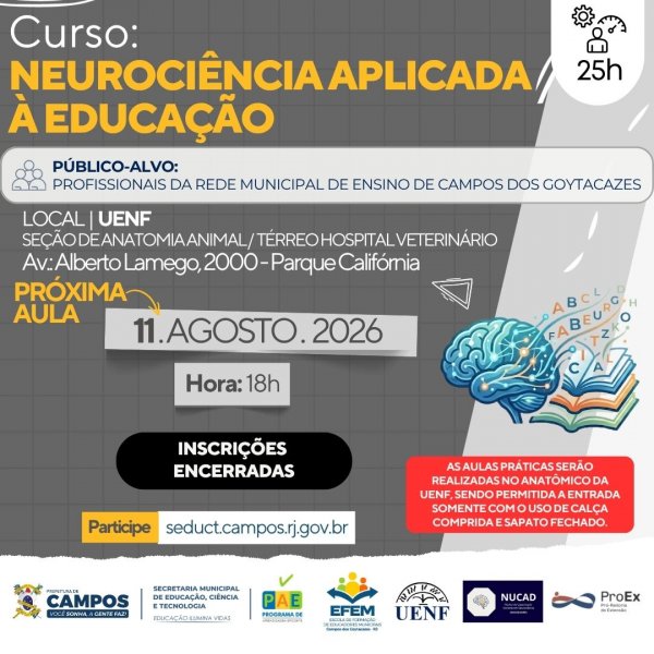 Curso: Neurociência Aplicada à Educação