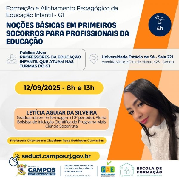 Alinhamento, Formação e Alinhamento Pedagógico da Educação Infantil - G1