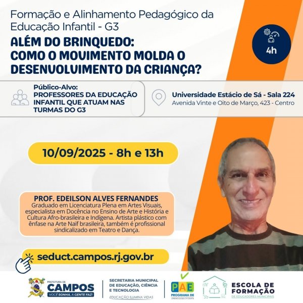 Alinhamento, Formação e Alinhamento Pedagógico da Educação Infantil - G3