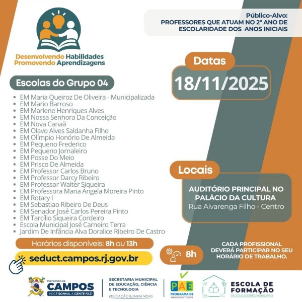 DESENVOLVENDO HABILIDADES - PROMOVENDO APRENDIZAGENS - GRUPO 4