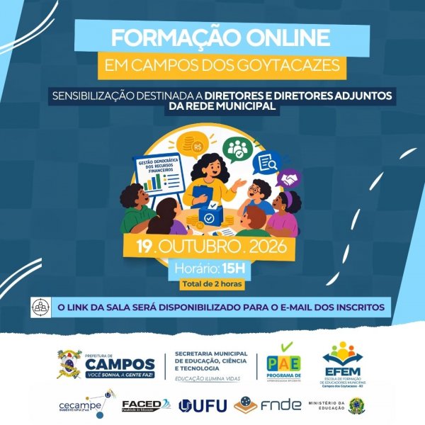 Caminhos Compartilhantes com o PDDE em Campos dos Goytacazes - RJ - Sensibilização 