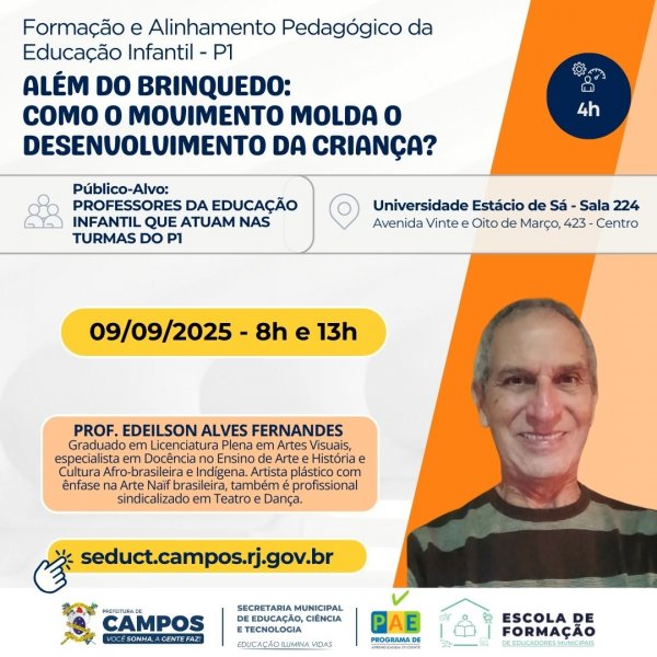 Alinhamento, Formação e Alinhamento Pedagógico da Educação Infantil - P1