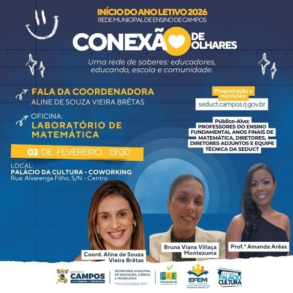 PROFESSORES DO ENSINO FUNDAMENTAL ANOS FINAIS DE MATEMÁTICA - 03/02/26 - 13h30