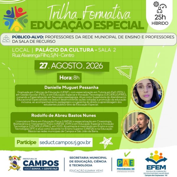 Trilha Formativa da Educação Especial